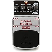 Behringer - Digital Multi-FX FX600 Effect Pedal : Amazon.ca